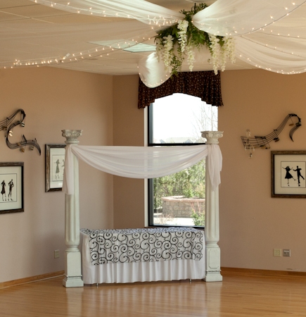 DJ Stand Decor - Centerpieces & Columns - Decorations for DJ